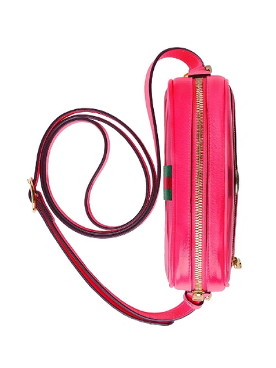 Shop Gucci Ophidia Leather Item In Violet
