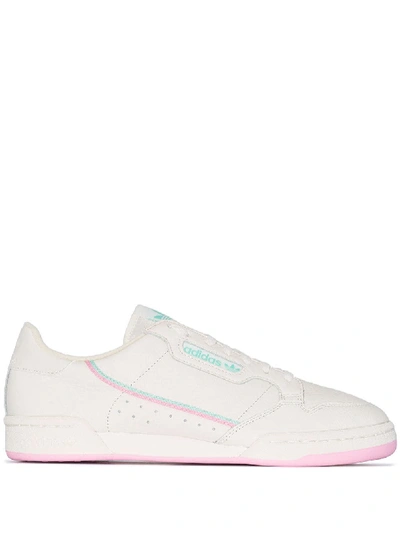 Shop Adidas Originals Continental 80 Sneakers In White