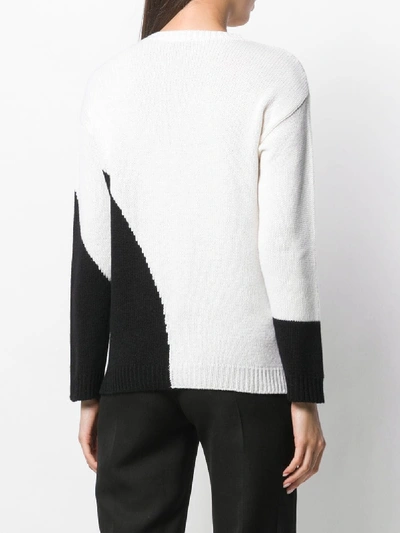 Shop Valentino Wool Sweater In White
