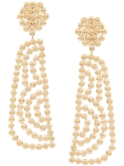 Shop Chloé Earrings In Gold