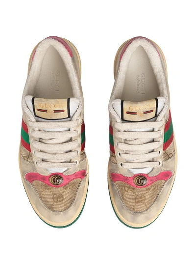 Shop Gucci Sneakers In Pink