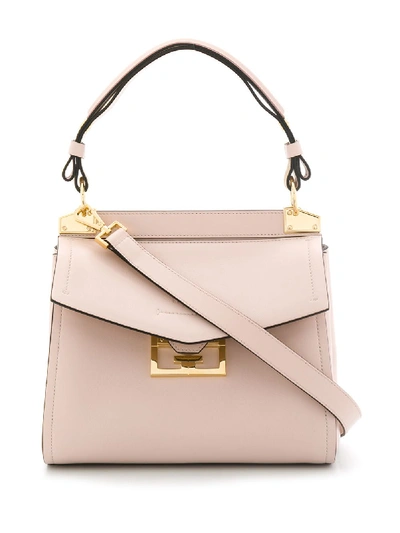 Shop Givenchy Mystic Small Leather Shoulder Bag In Pink