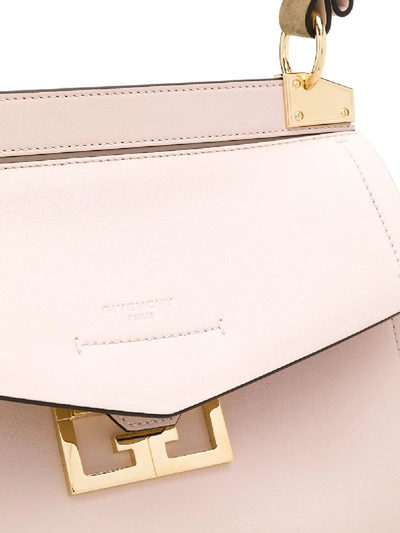 Shop Givenchy Mystic Small Leather Shoulder Bag In Pink
