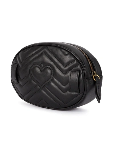 Shop Gucci Gg Marmont Small Leather Beltbag