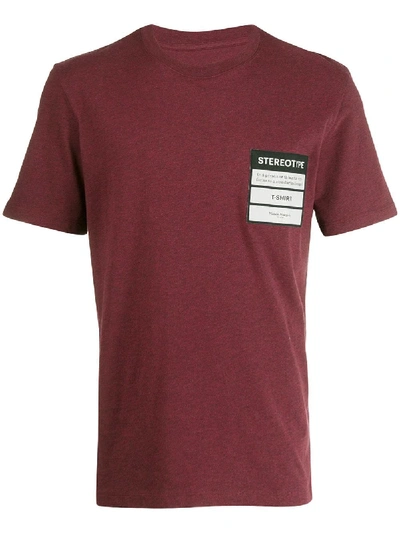 Shop Maison Margiela Cotton T-shirt In Red