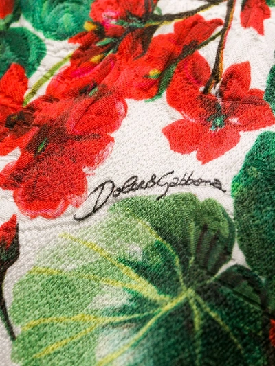 Shop Dolce & Gabbana Cotton Short Skirt In Red