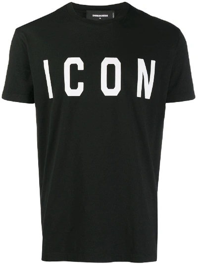 Shop Dsquared2 Cotton T-shirt In Black