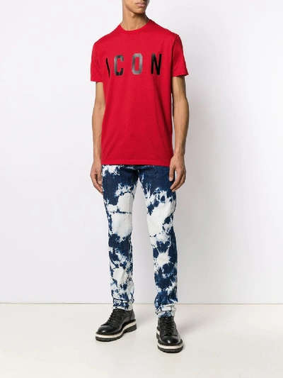 Shop Dsquared2 Cotton T-shirt In Red