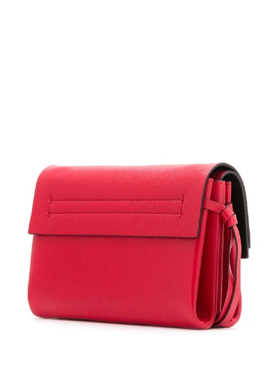 Shop Valentino Vring Leather Shoulder Bag