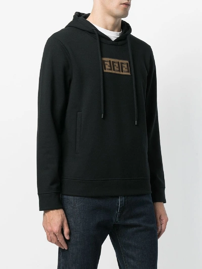 Shop Fendi Sweatshirt With Logo Ff In Black