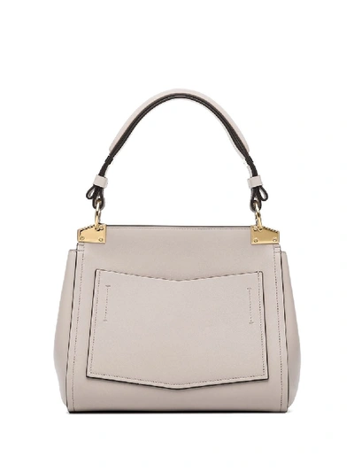 Shop Givenchy Mystic Small Leather Shoulder Bag In Beige