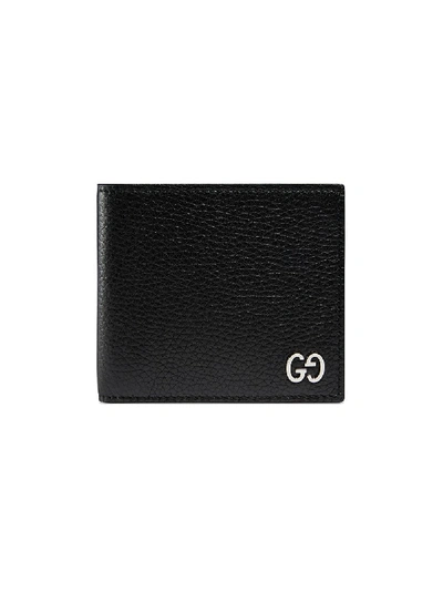 Shop Gucci Logo Wallet In Black