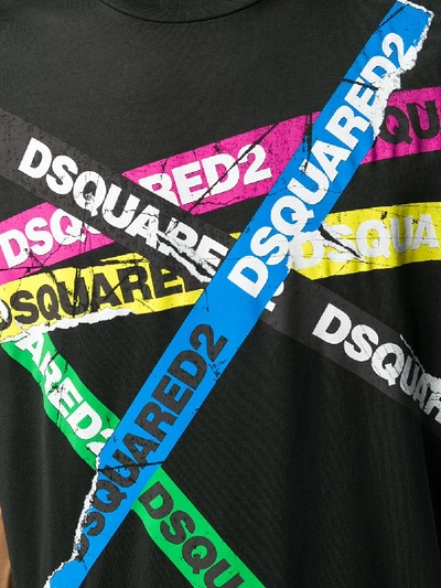 Shop Dsquared2 Cotton T-shirt In Black