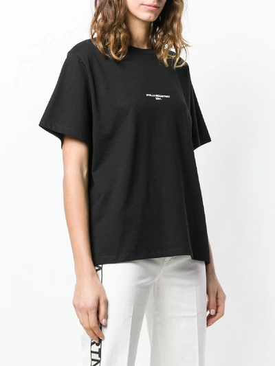 Shop Stella Mccartney Oversized T-shirt In Black