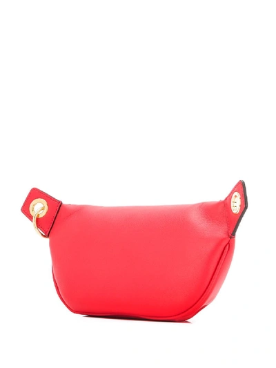 Shop Givenchy Whip Mini Leather Belt Bag In Red