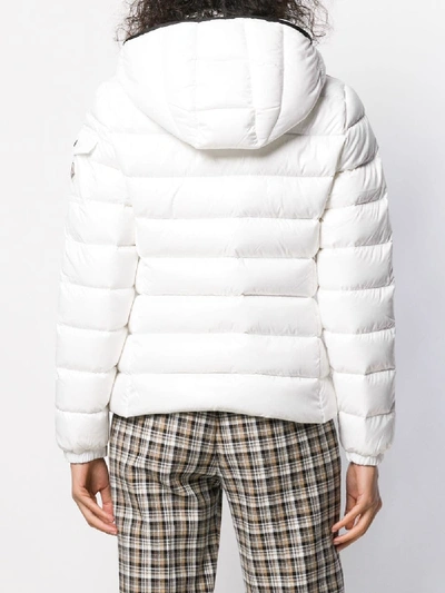 Shop Moncler Bady Down Jacket In White