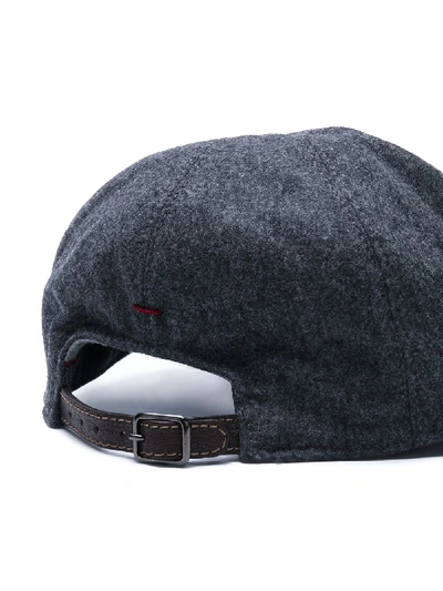 Shop Brunello Cucinelli Wool Hat In Grey