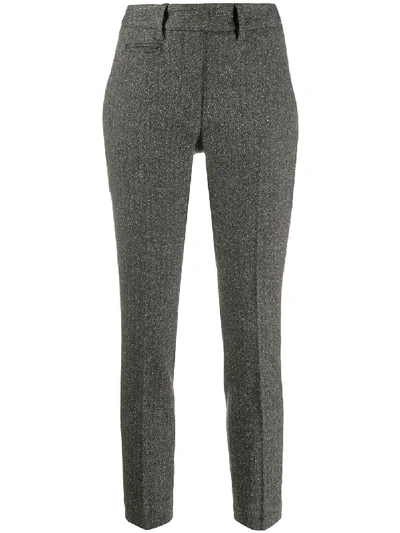 Shop Dondup Perfect Trousers In Grey