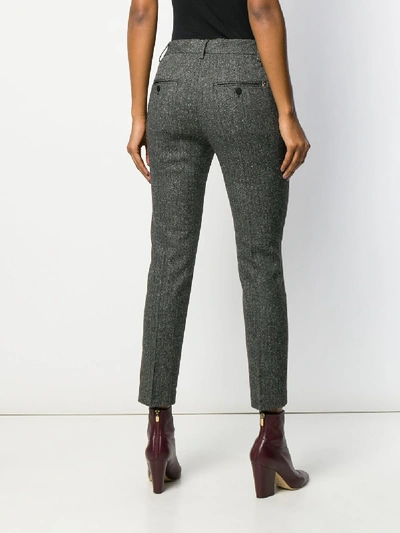 Shop Dondup Perfect Trousers In Grey
