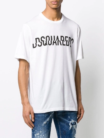 Shop Dsquared2 Cotton T-shirt In White