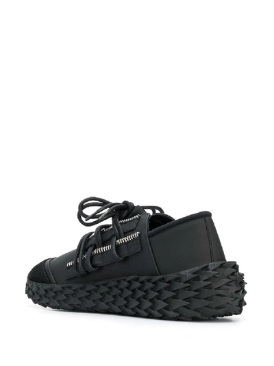 Shop Giuseppe Zanotti Urchin Sneakers In Black