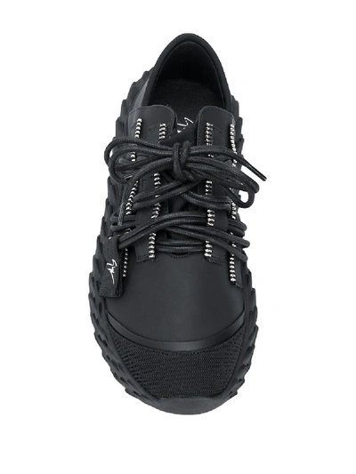 Shop Giuseppe Zanotti Urchin Sneakers In Black