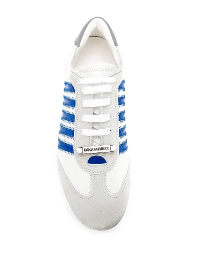 Shop Dsquared2 Suede Sneaker In White