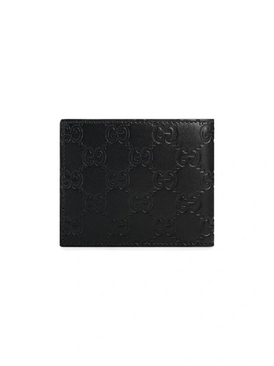 Shop Gucci Logo Wallet In Black