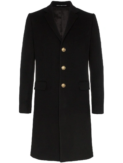 Shop Givenchy Cashmere Coat In Black