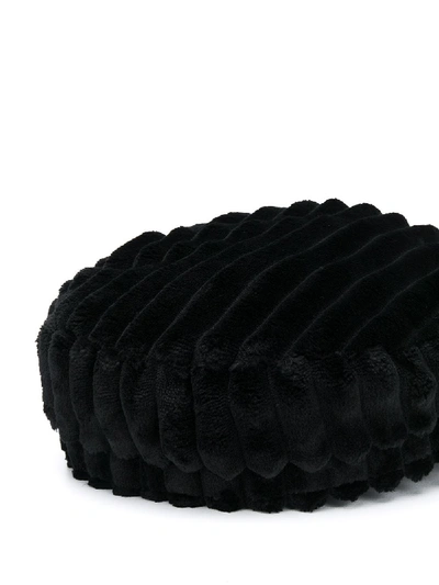 Shop Isabel Marant Evie Velvet Hat In Black