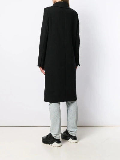 Shop Stella Mccartney Wool Coat In Black