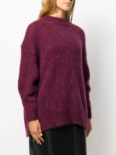 Shop Isabel Marant Idol Wool Jumper In Red