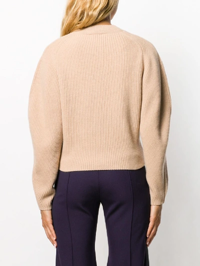 Shop Chloé Cashmere Sweater In Beige