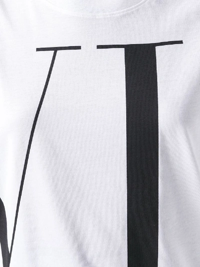 Shop Valentino Over T Shirt In White