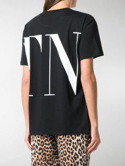 Shop Valentino Over T Shirt In Black