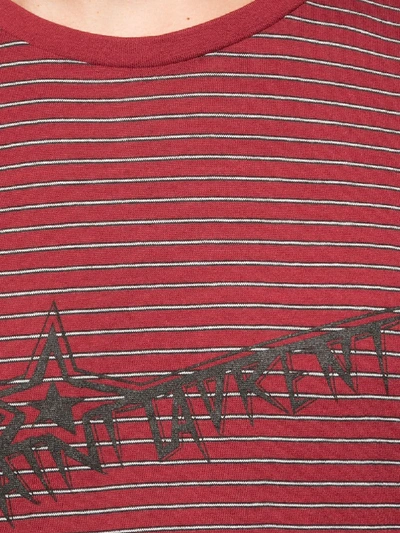 Shop Saint Laurent Logo T-shirt