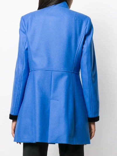 Shop Fay Virginia Coat In Blue