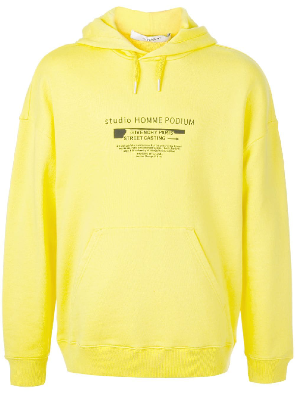 givenchy yellow sweatshirt
