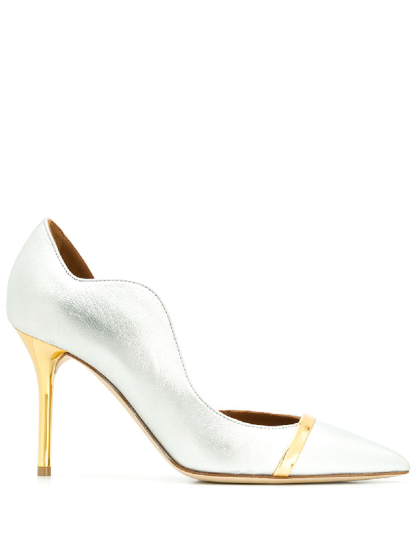 Malone Souliers Maureen Pump 65 In Silver | ModeSens