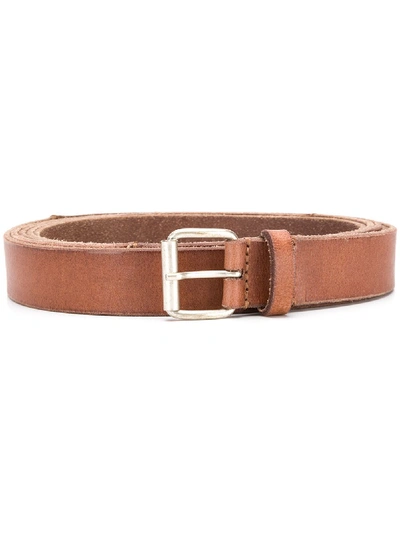 Shop Isabel Marant Judd Leather Belt In Brown