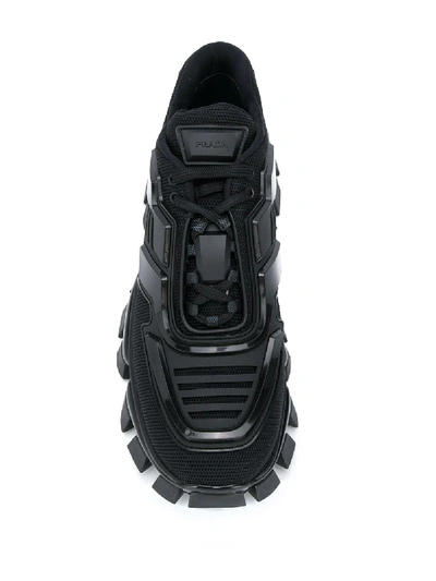 Shop Prada Sneakers In Black