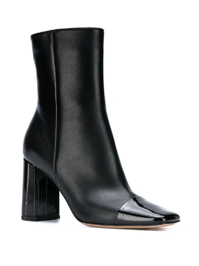 Shop Gianvito Rossi Leather Ankle Boots