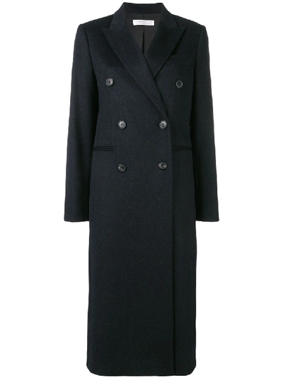 Shop Victoria Beckham Tailored Slim Coat In Grey