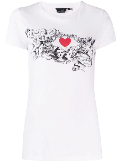 Shop Richard Quinn Cotton T-shirt In White