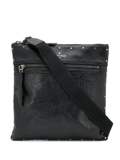 Shop Jimmy Choo Kimi Shoulder Bag In Black