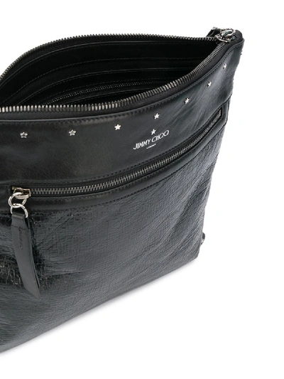 Shop Jimmy Choo Kimi Shoulder Bag In Black