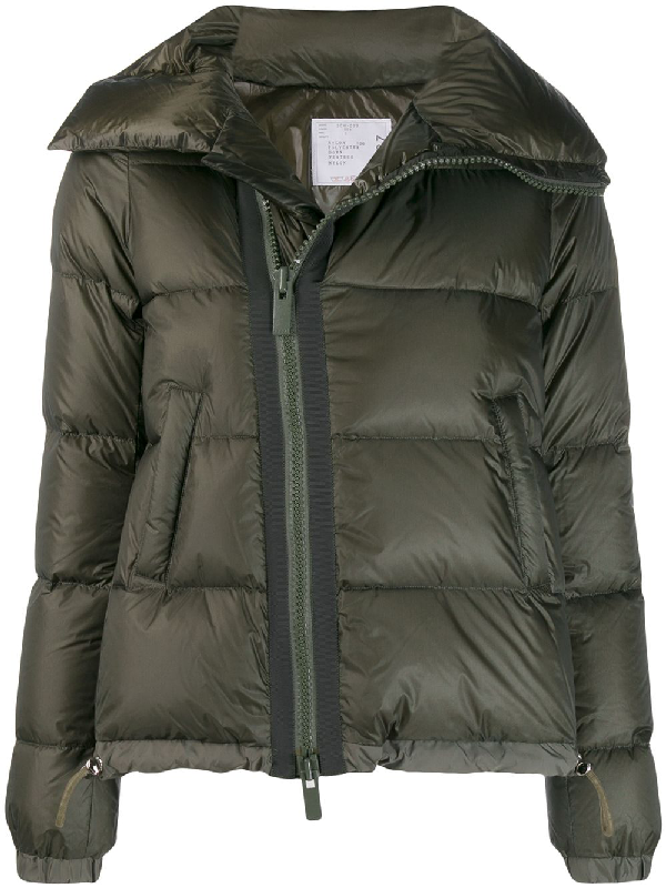 sacai down jacket