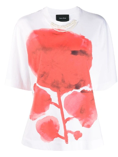 Shop Simone Rocha Les Fleurs T-shirt