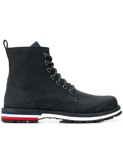 Shop Moncler New Vancouver Shoes In Grey