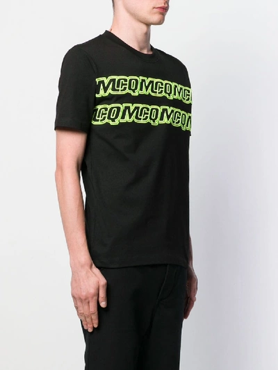Shop Mcq By Alexander Mcqueen Logo Cotton T-shirt In Black